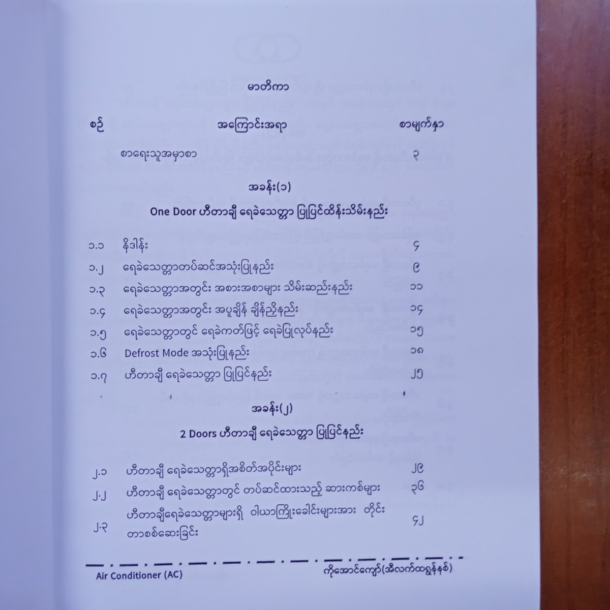 ဟီတာချီရေခဲသေတ္တာများပြုပြင်နည်း(ကိုအောင်ကျော်)