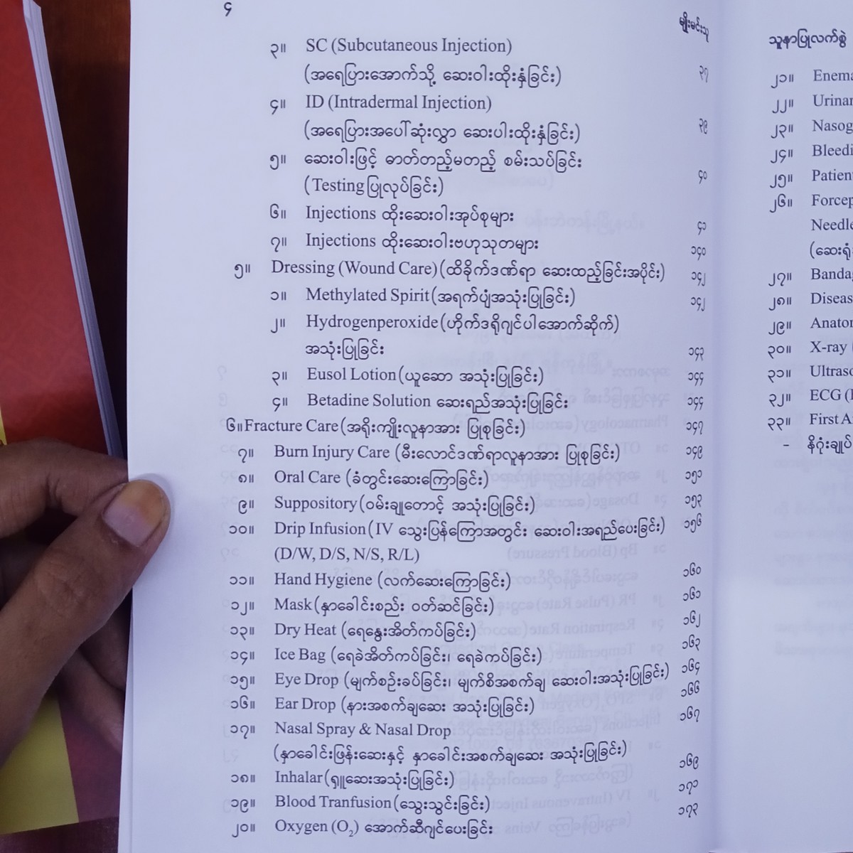 သူနာပြုလက်စွဲ(မျိုးမင်းသူ)