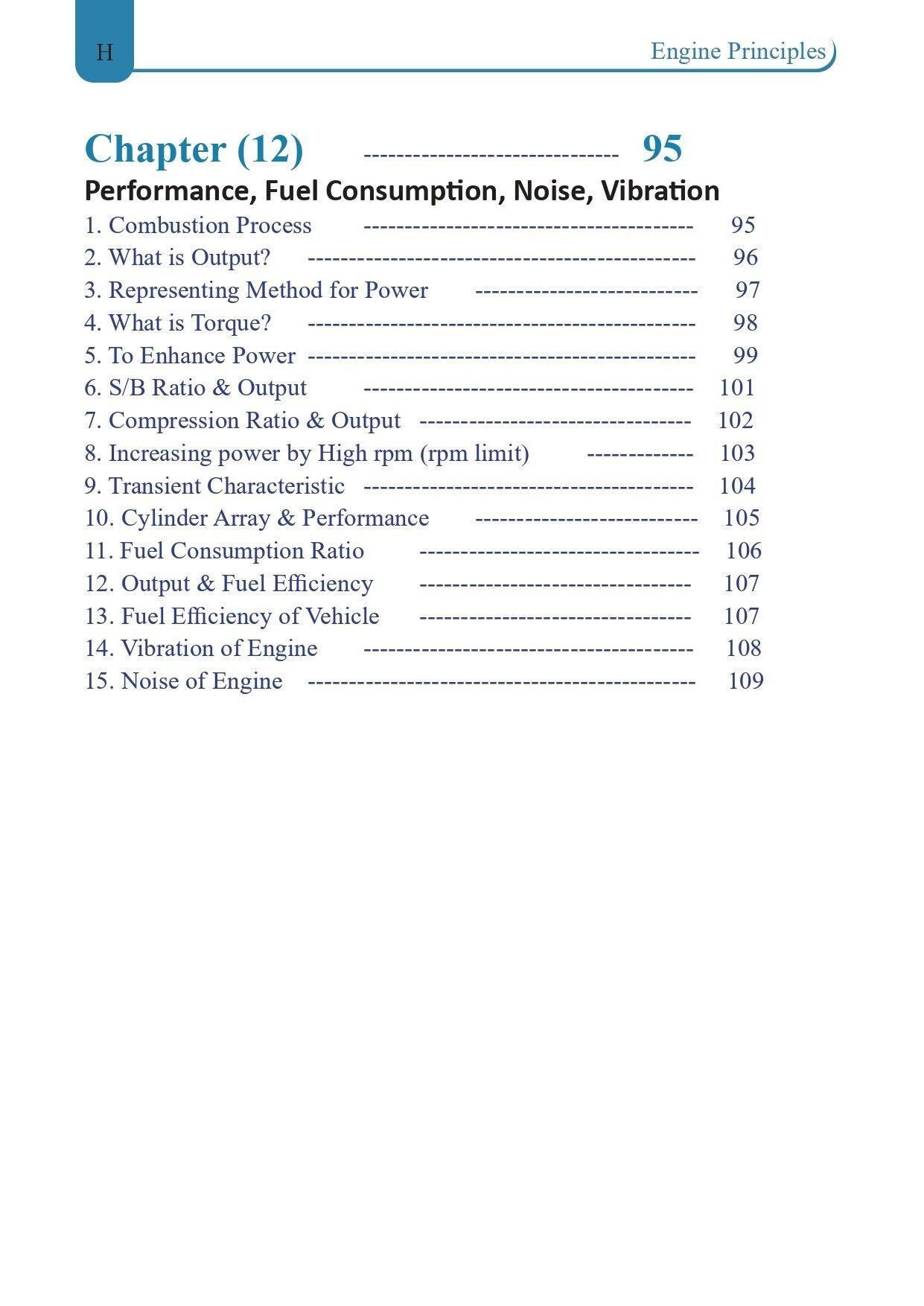 Engine Principles (မော်တော်ယာဉ် အင်ဂျင်ပိုင်းစာအုပ်) (ကျော်ဇင်ကောင်း)