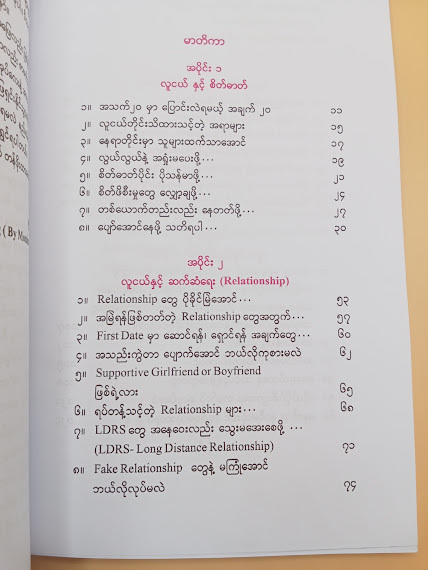 အသက် ၂၀ မှာပြောင်းလဲရမယ့် အချက် ၂၀(Nang May Lynn Aung)