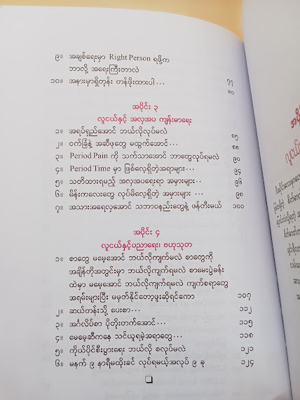 အသက် ၂၀ မှာပြောင်းလဲရမယ့် အချက် ၂၀(Nang May Lynn Aung)