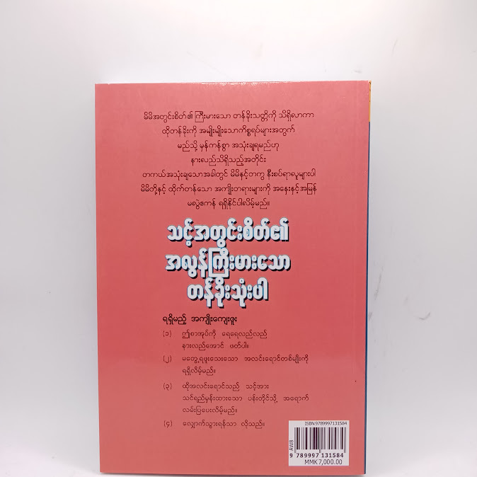 သင့်အတွင်းစိတ်၏ အလွန်ကြီးမားသော တန်ခိုးသုံးပါ - အောင်ဝင်း(စိတ်ပညာ)